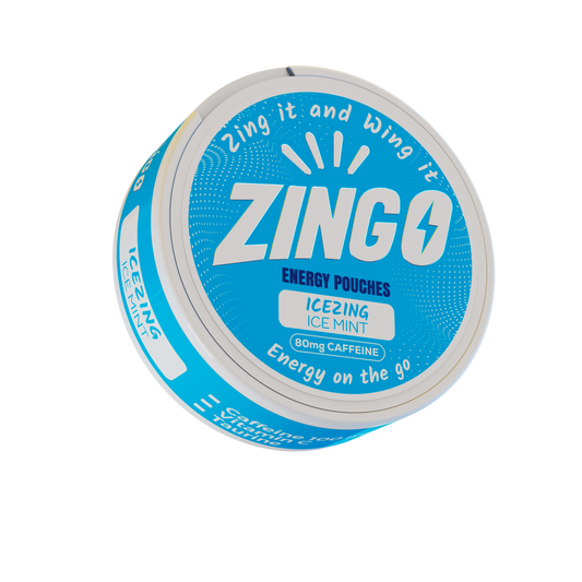 IceZing (Ice Mint) Energy Pouches – 80mg Caffeine