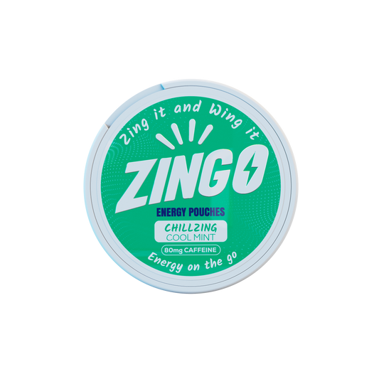 ChillZing (Cool Mint) Energy Pouches – 80mg Caffeine