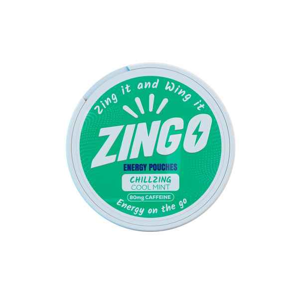 ChillZing (Cool Mint) Energy Pouches – 80mg Caffeine