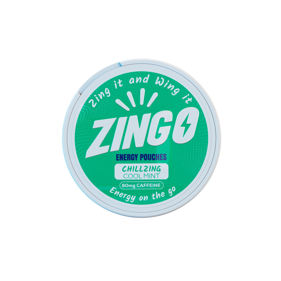 ChillZing (Cool Mint) Energy Pouches – 80mg Caffeine