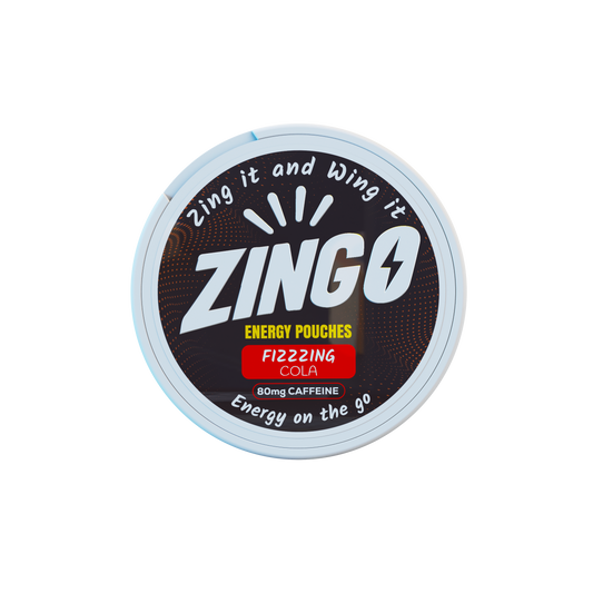 FizzZing (Cola) Energy Pouches – 80mg Caffeine