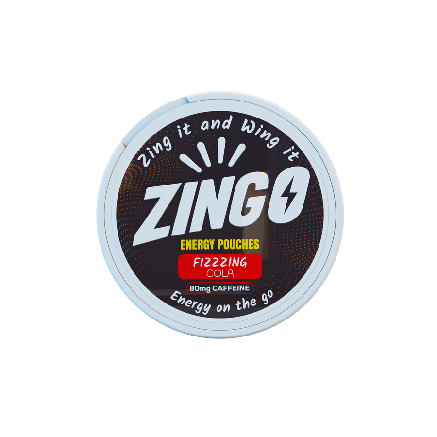 FizzZing (Cola) Energy Pouches – 80mg Caffeine