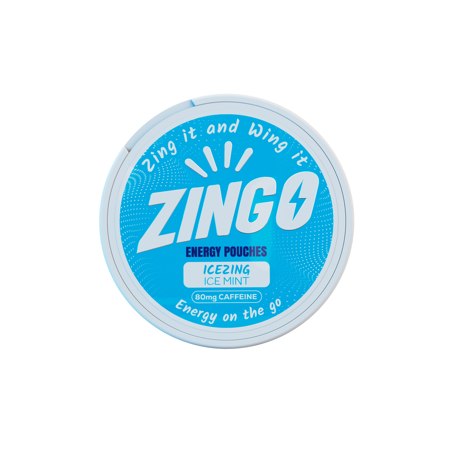 IceZing (Ice Mint) Energy Pouches – 80mg Caffeine