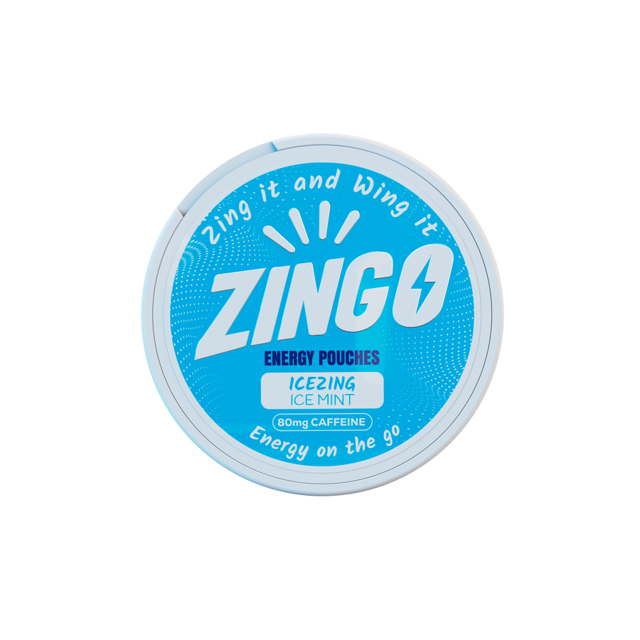 IceZing (Ice Mint) Energy Pouches – 80mg Caffeine